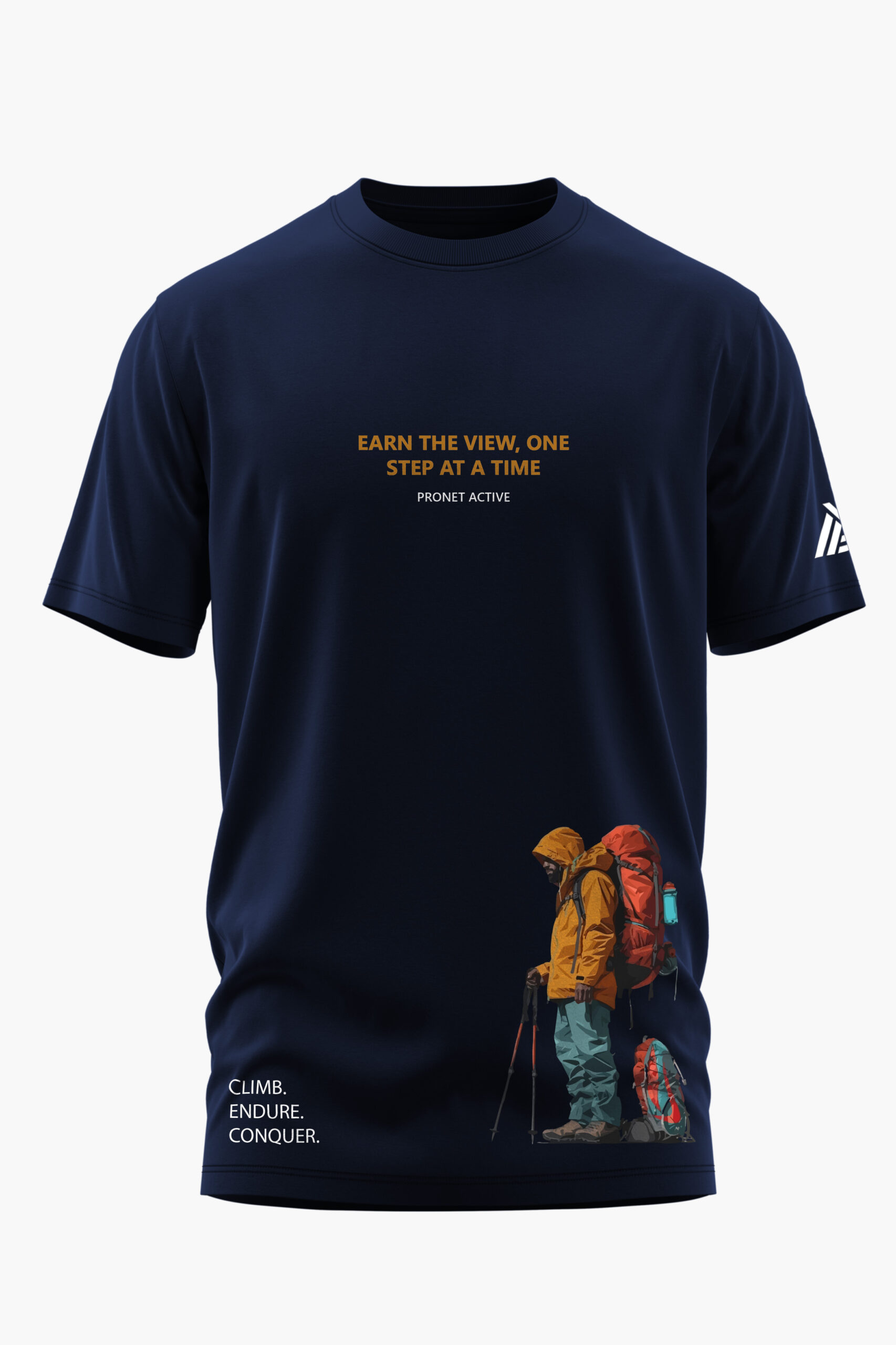 EARN THE VIEW COTTON T-SHIRT