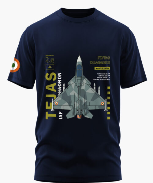 TEJAS THE FLYING DRAGGERS COTTON T-SHIRT