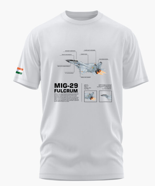 MIG 29 FULCRUM COTTON T-SHIRT