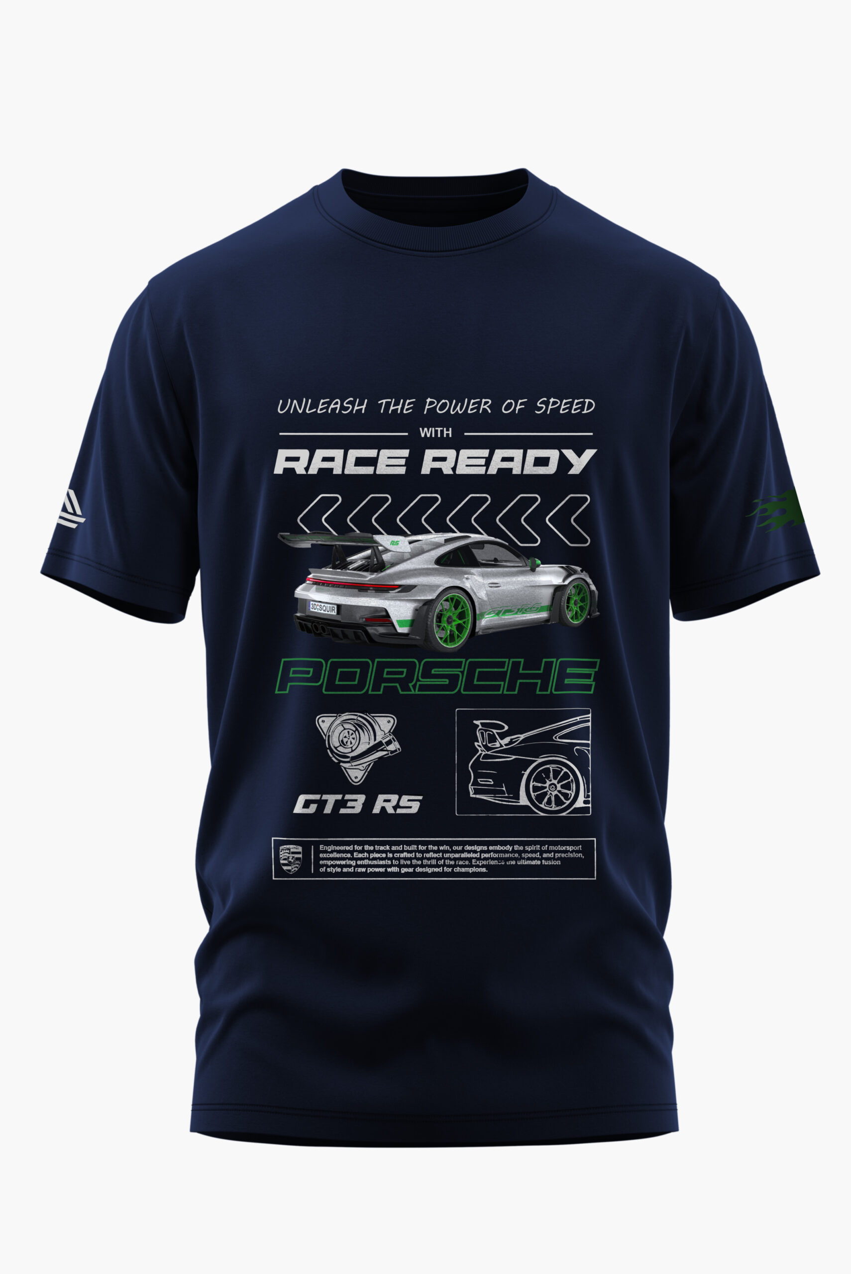 PORSCHE RACE READY COTTON T-SHIRT