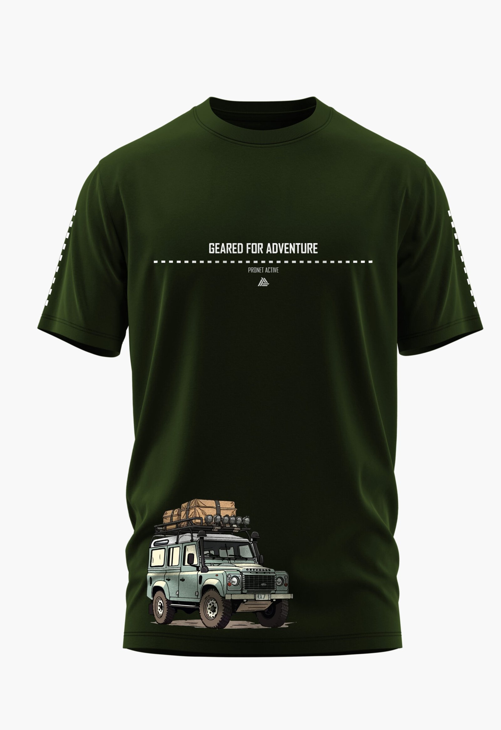 GEARED FOR ADVENTURE COTTON T-SHIRT