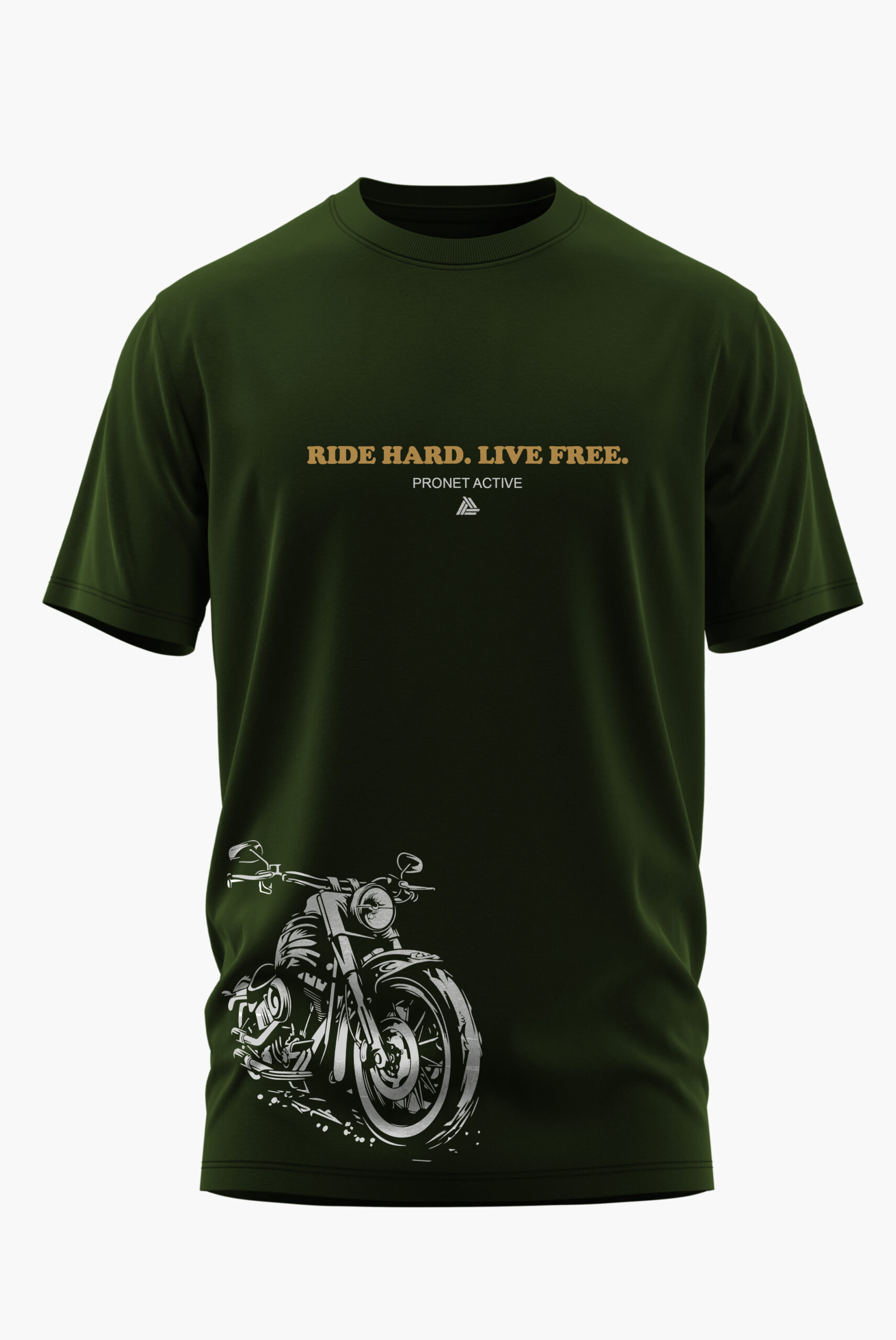 RIDE HARD LIVE FREE COTTON T-SHIRT