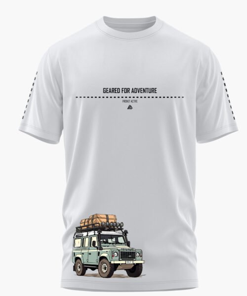 GEARED FOR ADVENTURE COTTON T-SHIRT