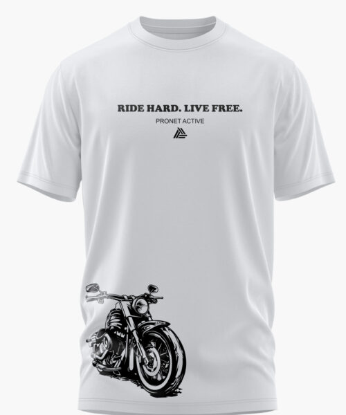 RIDE HARD LIVE FREE COTTON T-SHIRT