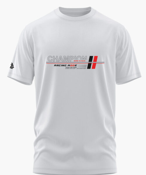 CHAMPION BORN TO RACE COTTON T-SHIRT