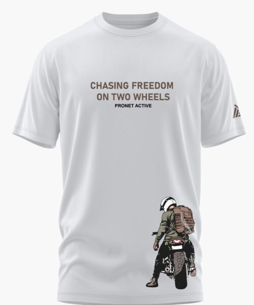 CHASING FREEDOM COTTON T-SHIRT