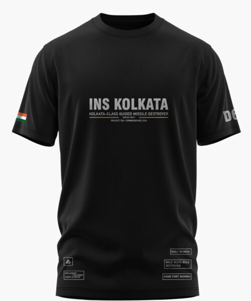 INS KOLKATA COTTON T-SHIRT