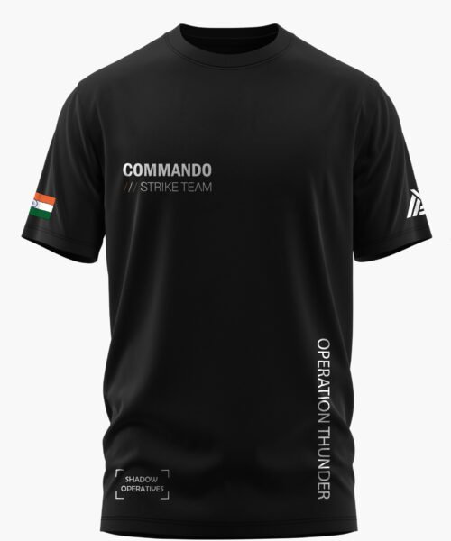 COMMANDO STRIKE TEAM COTTON T-SHIRT