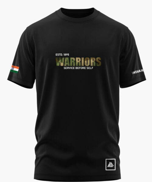 INDIAN WARRIOR PRIDE COTTON T-SHIRT