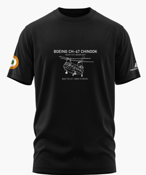 CHINOOK BUILT TO LIFT COTTON T-SHIRT