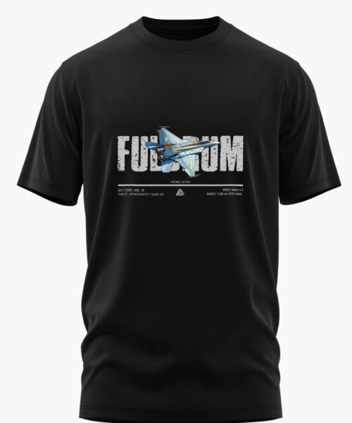 MIG-29 FULCRUM FIGHTER JET COTTON T-SHIRT