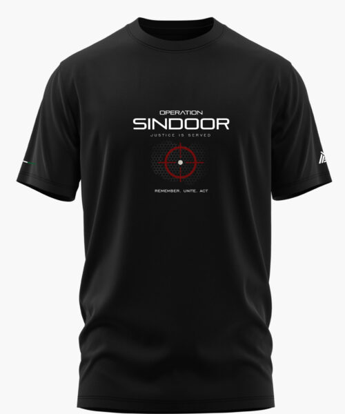 OP. SINDOOR JUSTICE IS SERVED COTTON T-SHIRT