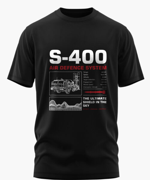 S400 AIR DEFENCE SYSTEM COTTON T-SHIRT