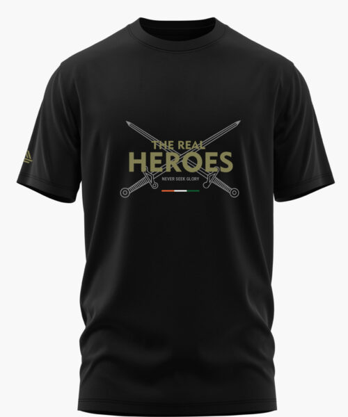 THE REAL HEROES COTTON T-SHIRT