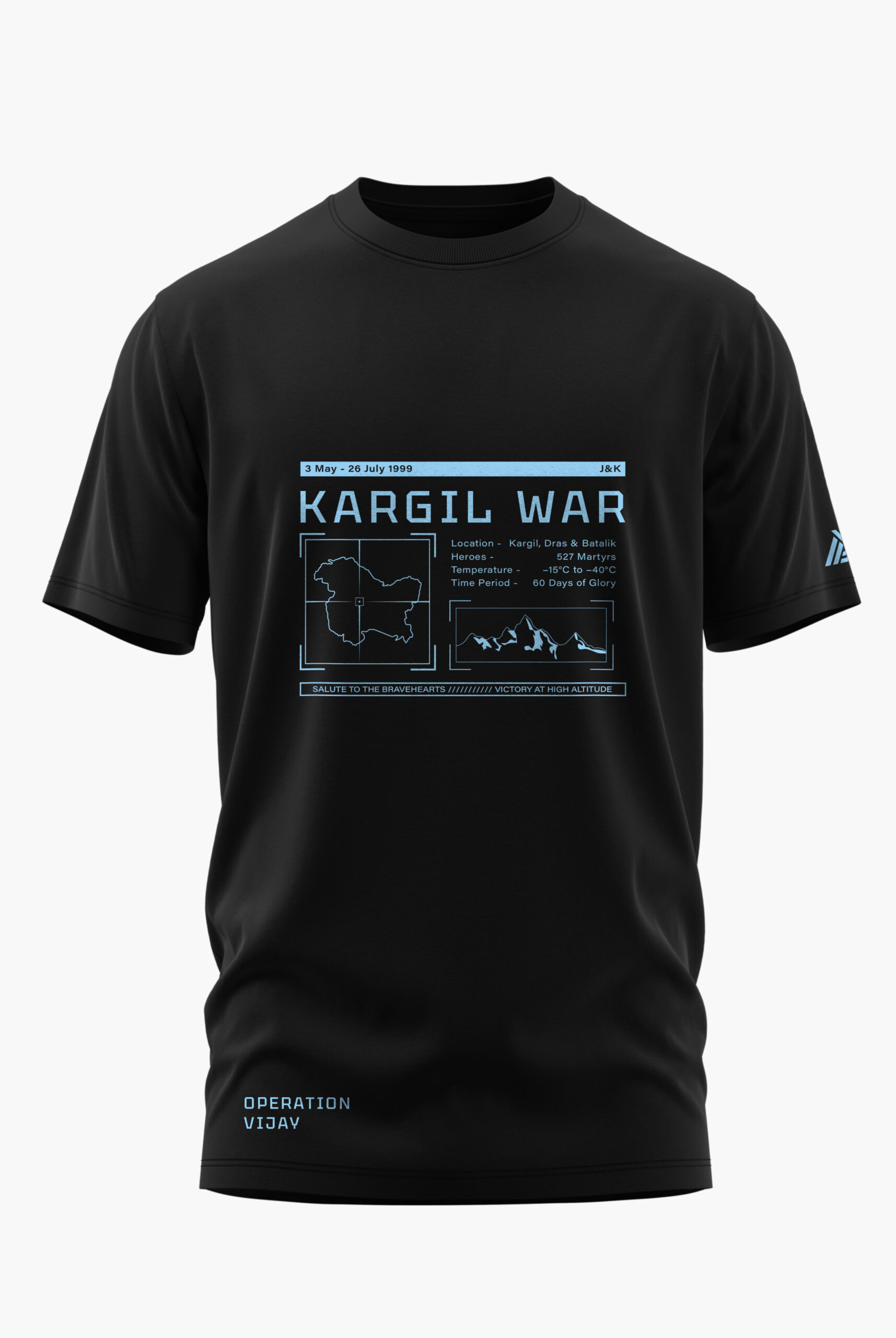 KARGIL WAR VICTORY COTTON T-SHIRT