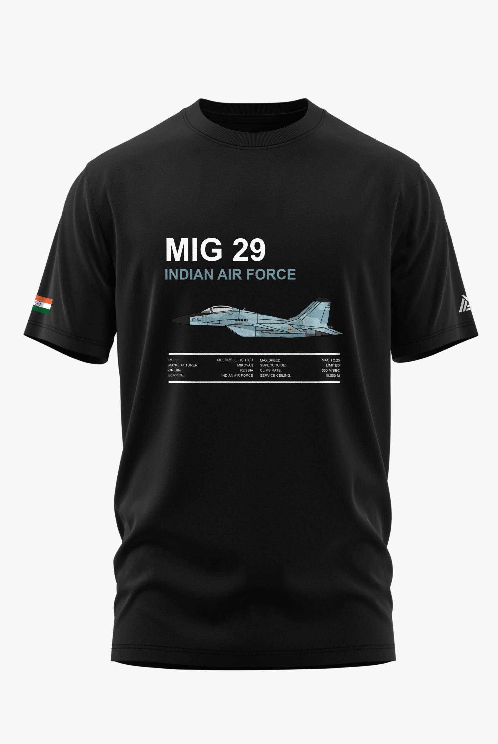 MIG-29 COMBAT ROLE COTTON T-SHIRT