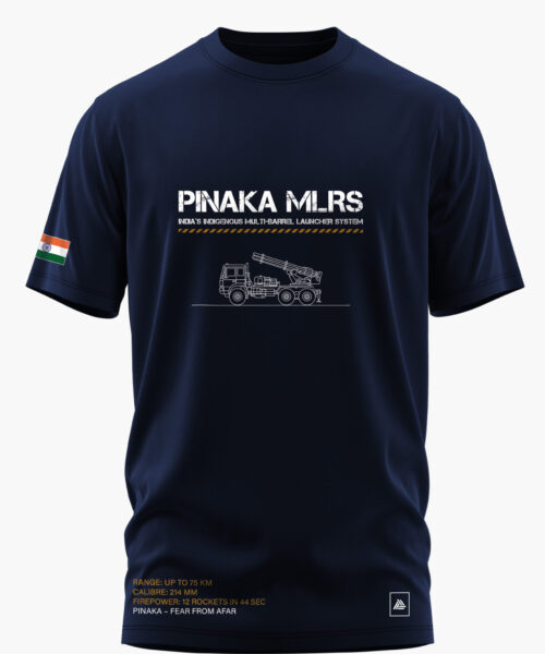 PINAKA MULTIBARREL LAUNCHER COTTON T-SHIRT