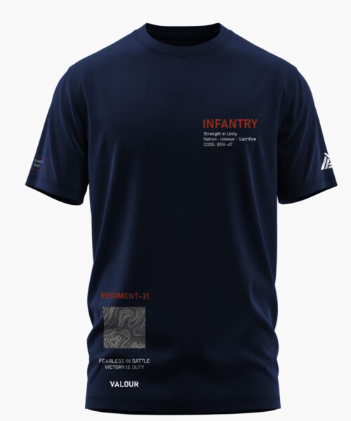 INFANTRY STRENGTH IN UNITY COTTON T-SHIRT