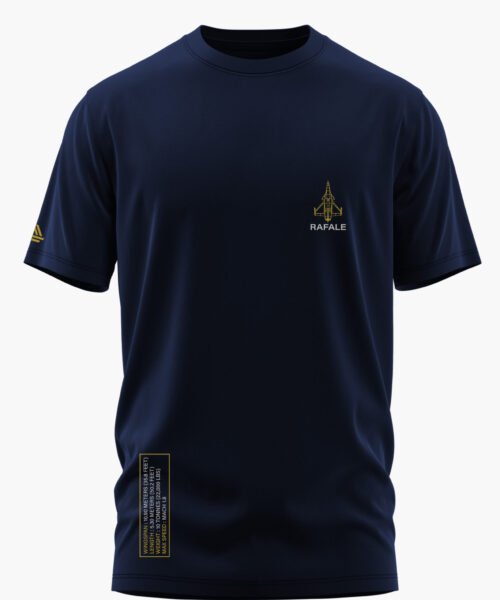 RAFALE MULTIROLE FIGHTER JET COTTON T-SHIRT