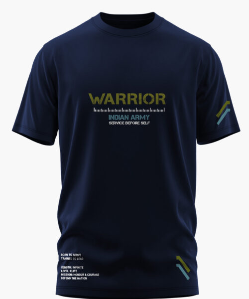 INDIAN ARMY BORN TO SERVE COTTON T-SHIRT