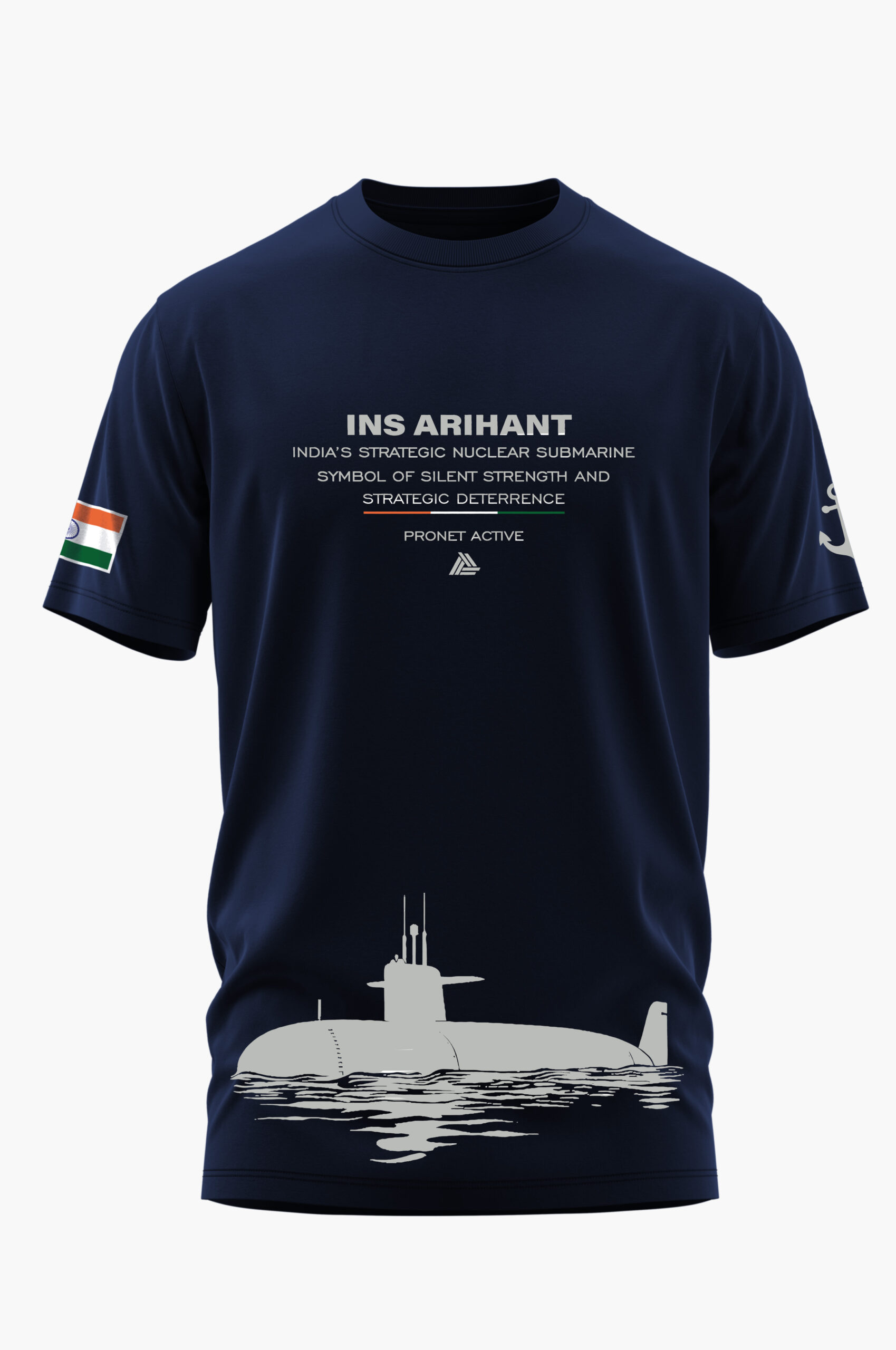 ARIHANT SILENT FORCE COTTON T-SHIRT