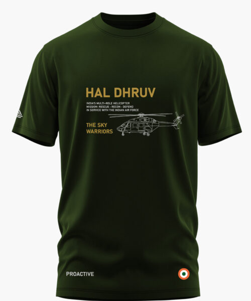 HAL DHRUV-SKY WARRIORS COTTON T-SHIRT