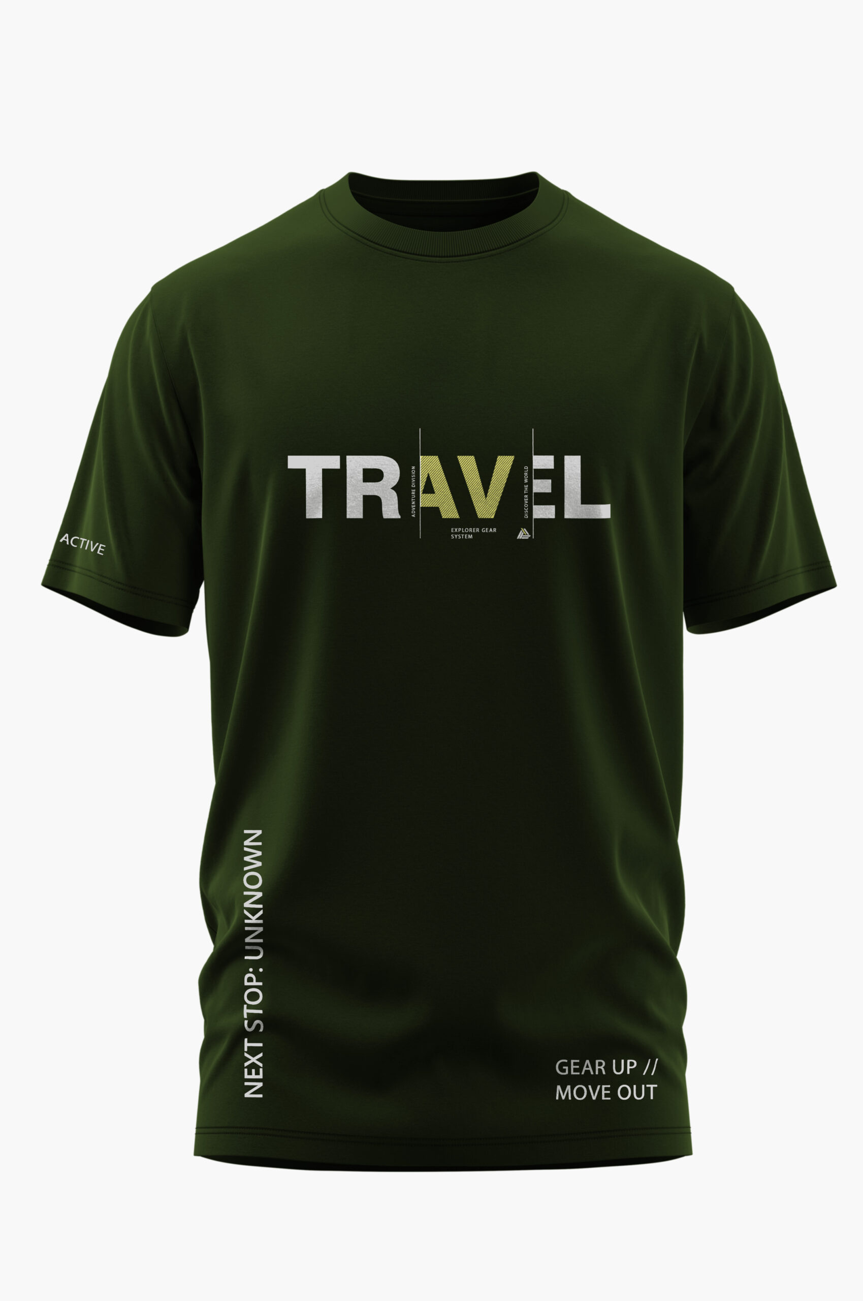 TRAVEL GEAR UP MOVE OUT COTTON T-SHIRT