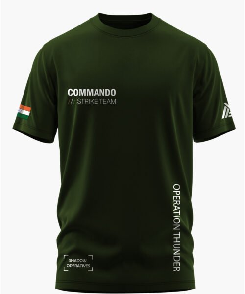 COMMANDO STRIKE TEAM COTTON T-SHIRT