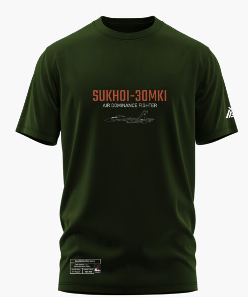 SUKHOI 30 AIR DOMINANCE COTTON T-SHIRT
