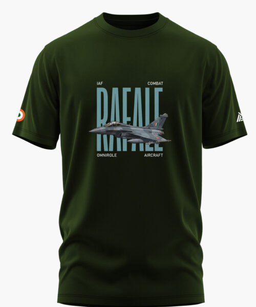 RAFALE COMBAT AIRCRAFT COTTON T-SHIRT