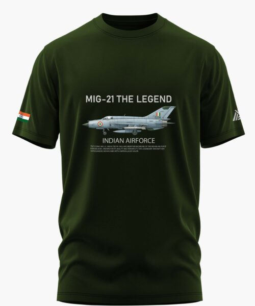 MIG 21 THE LEGEND COTTON T-SHIRT