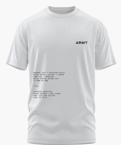 UNIT 7 RAJPUTANA RIFLES COTTON TSHIRT