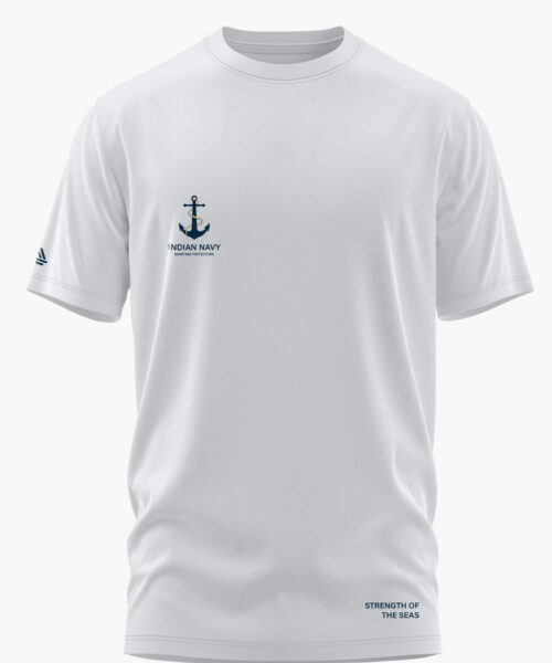 INDIAN NAVY GUARDING THE SEAS COTTON T-SHIRT