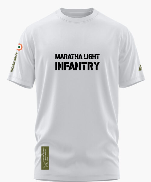 MARATHA LIGHT INFANTRY THE WARRIOR COTTON T-SHIRT