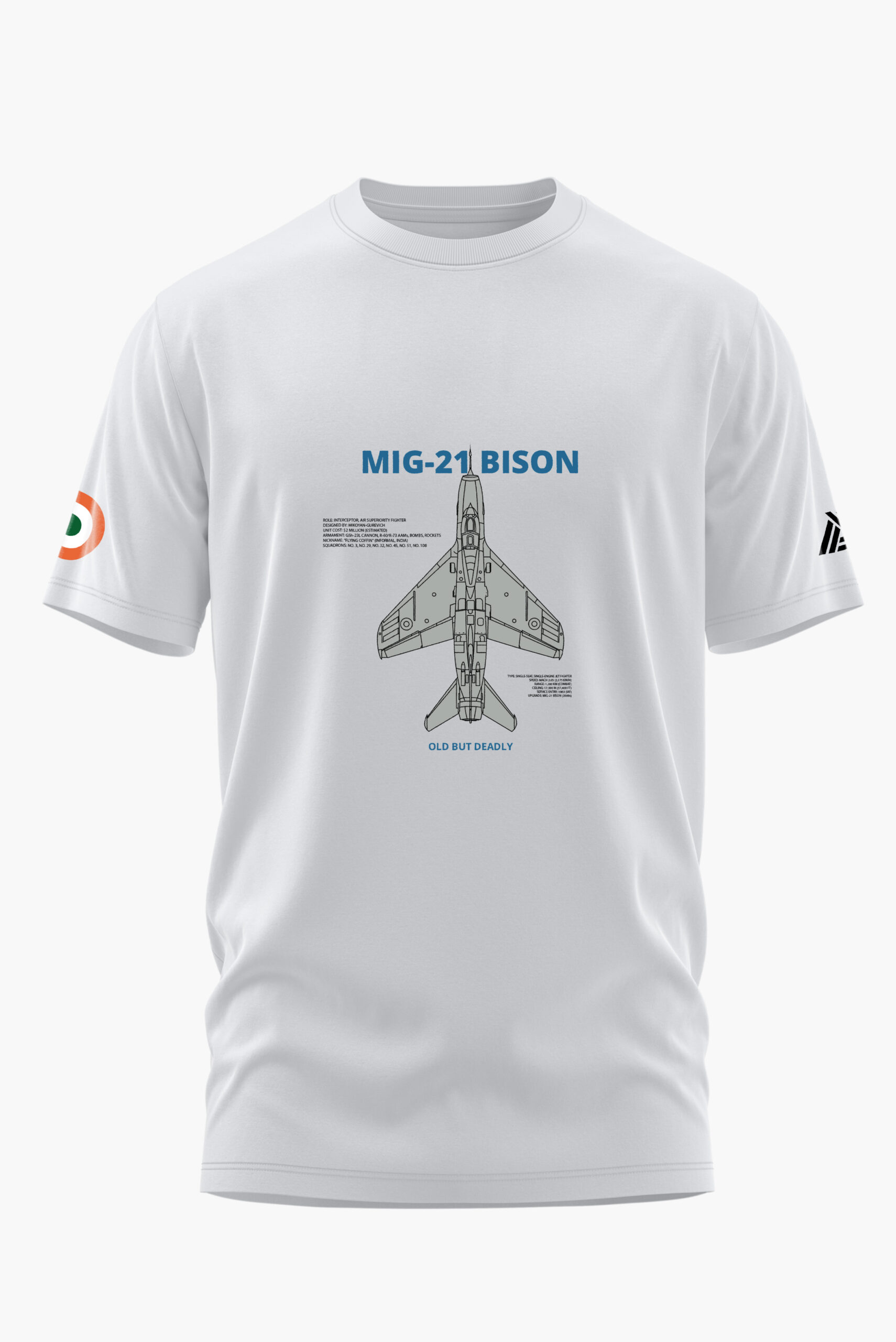 MIG-21 BISON COTTON T-SHIRT
