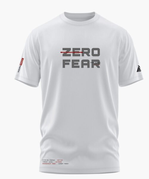 INDIAN ARMY ZERO FEAR COTTON T-SHIRT