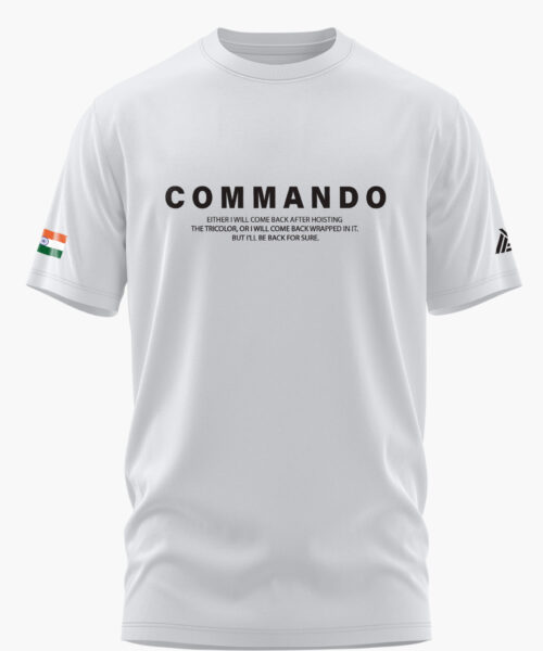 COMMANDO NO RETURN MODE COTTON T-SHIRT
