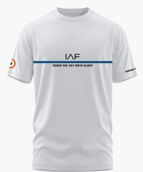 INDIAN AIRFORCE GLORY STRIPE COTTON T-SHIRT