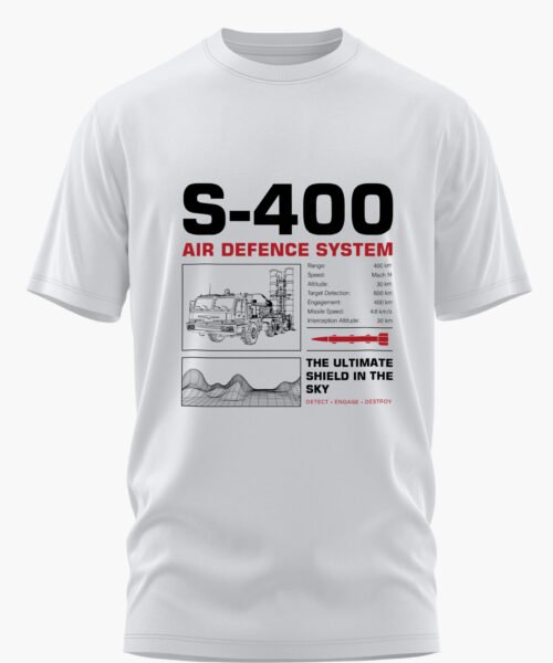 S400 AIR DEFENCE SYSTEM COTTON T-SHIRT