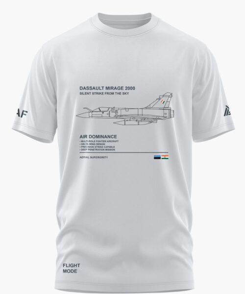 MIRAGE 2000 FLIGHT MODE COTTON T-SHIRT