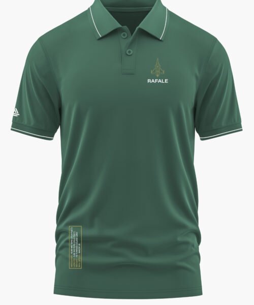 RAFALE MULTIROLE FIGHTER JET POLO T-SHIRT