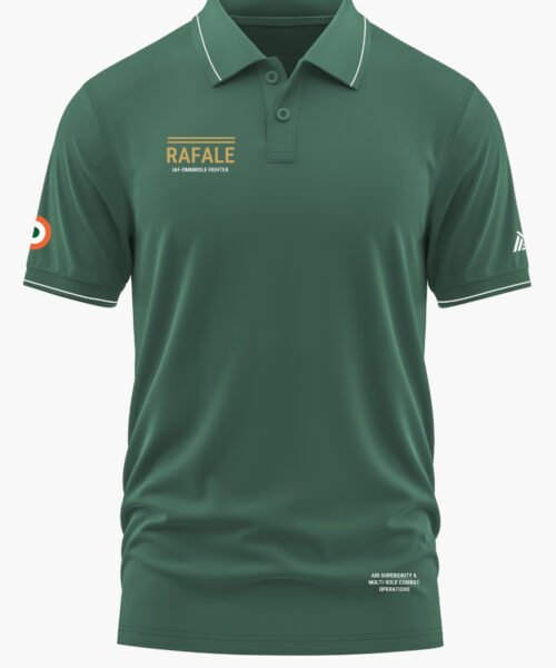 RAFALE OMNIROLE AIRCRAFT POLO T-SHIRT