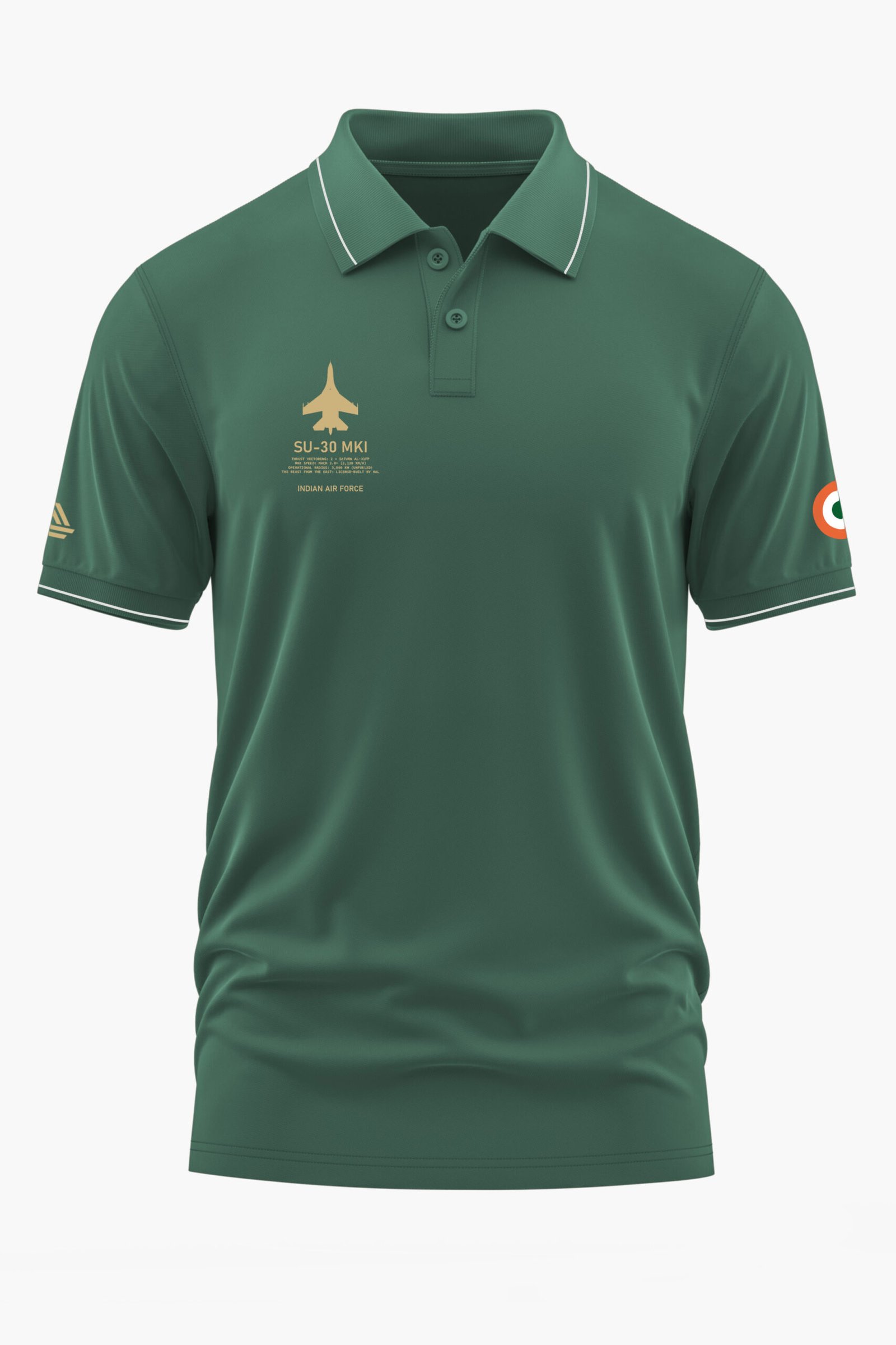 SU-30 MKI STRIKE POLO T-SHIRT