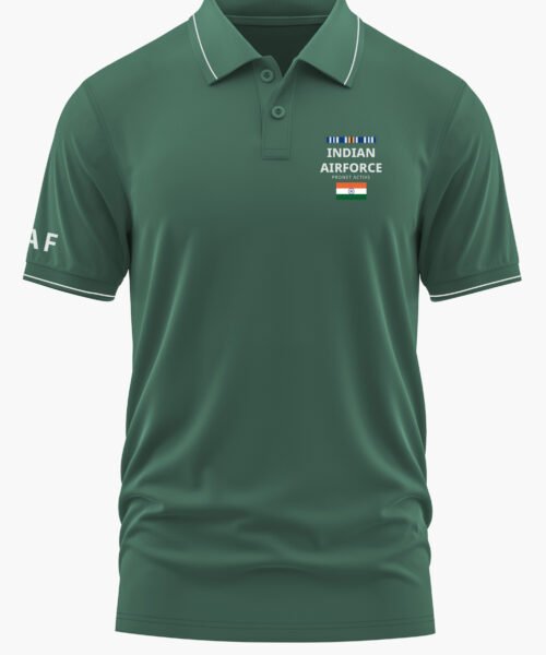 INDIAN AIRFORCE HONOR BADGE POLO T-SHIRT