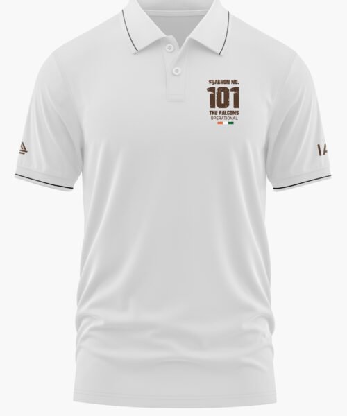 SQN NO. 101 THE FALCONS POLO T-SHIRT