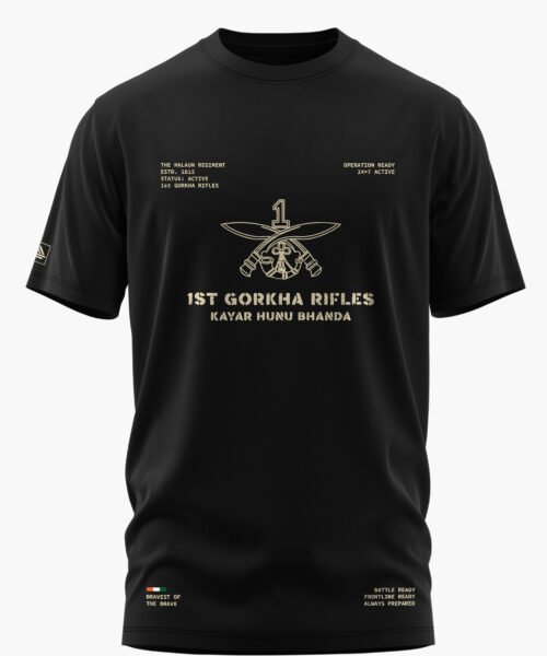 GORKHA VALOR COTTON T-SHIRT