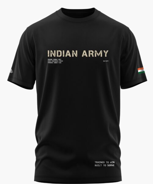 INDIAN ARMY SERVICE COTTON T-SHIRT