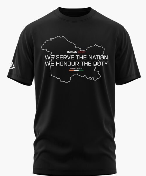 SERVE NATION COTTON T-SHIRT