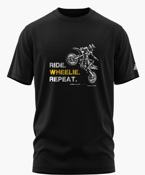 WHEELIE RIDER COTTON T-SHIRT