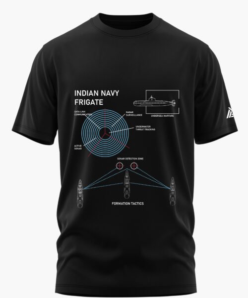 NAVY FRIGATE COTTON T-SHIRT